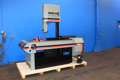 Used 1990 Marvel SERIES 8 Mark II, Tilt Frame, 1" Blade, Vertical Band Saws New Jersey US | Machinery Values #1334032