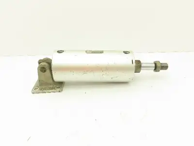 ARO Economair MQ2765-060 Pneumatic Air Cylinder 4" Bore 6" Stroke Tang Pivot Mt