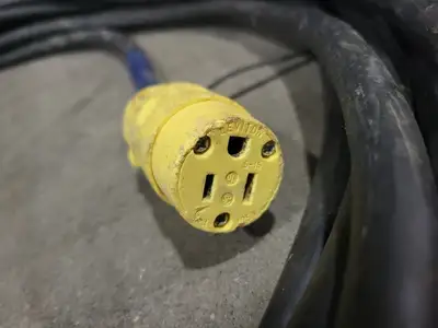 45 ft SOOW Power Extension Cord 14/3 AWG 15A 125V Lot of 3