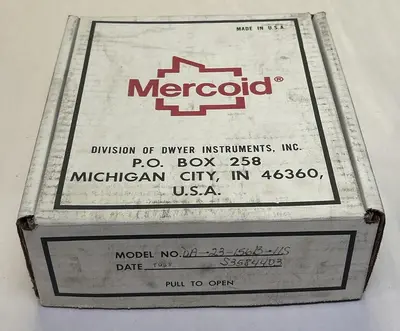New | in-Stock MERCOID DA-23-156B-11S Miscellaneous Equipment (Electrical & Power) Ohio US | Surplus Asset Holdings #1241468