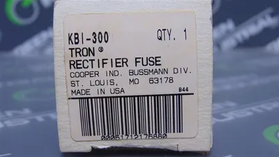 Cooper Bussmann KBI-300 TRON Rectifier Fuse New NIB