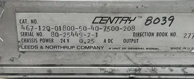 Used LEEDS & NORTHRUP 467-120-01800-50-40-7500-208 Miscellaneous Equipment (Electrical & Power) Ohio US | Surplus Asset Holdings #1238222