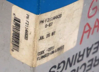 NEW BARDEN F2114HX2D PRECISION BEARING SET