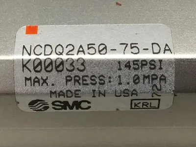 USED SMC NCDQ2A50-75-DA-K00033