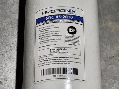 NEW HYDRONIX SDC-45-2010