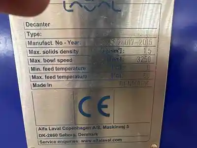 USED ALFA LAVAL NX5152