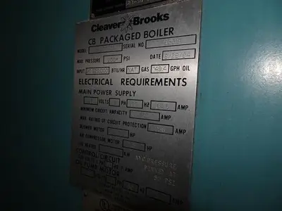 USED 1994 CLEAVER BROOKS CB200-500