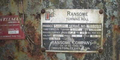 RANSOME 5AUPR & 5AUIR Welding Positioners | Mohawk Machinery (6)