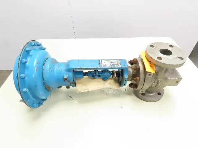 Jamesbury G130JGE32EA2G Pneumatic Diaphragm Actuator 2" Flanged Control Valve SS