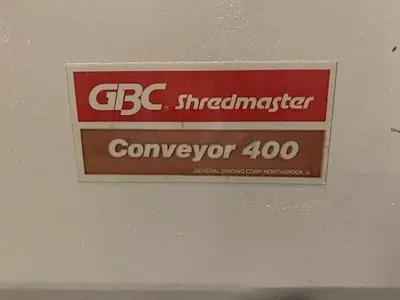 USED GENERAL BINDING CORP. SHREDDER