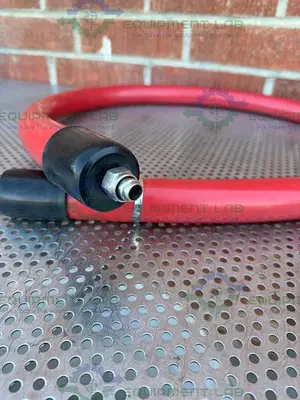 USED HUBER INSULATED FLEXIBLE CHILLER HOSE 78" W/ 1/2"  NPT FITTING
