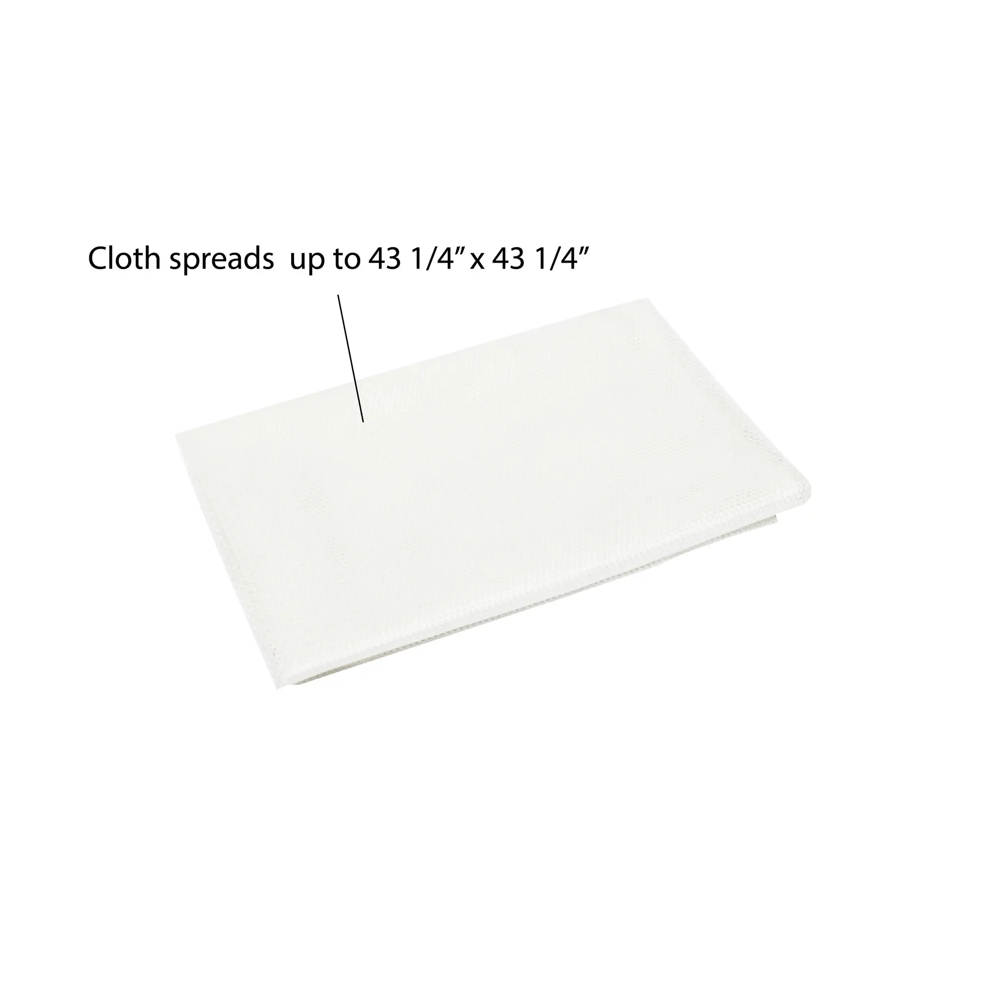 Thunder Group CLRC001 Rice Cloth, Polyester - 12, (each)