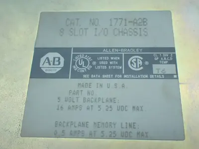 USED ALLENBRADLEY 1771A2B