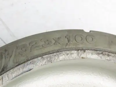 Camso 94012810 Solid Tire And 5 Bolt Rim 323X100 Removed From JLG 10MSP Lot of 2