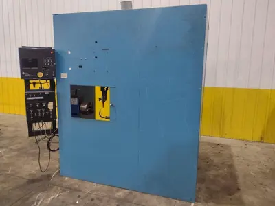 12" ITW WELDING AUTOMATION LATHE, WITH MILLER WELD CONTROLLER & MILLER XMT 304 SERIES ARC WELDER: YOBRO #24402