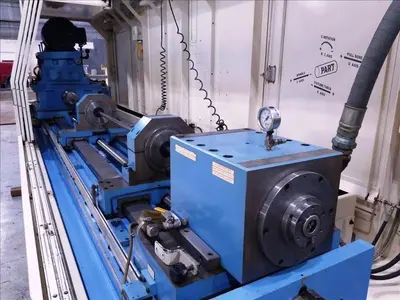 DEHOFF 31020RT-BTA ROTATING TAILSTOCK PRECISION DEEP HOLE CNC DRILLING MACHINE