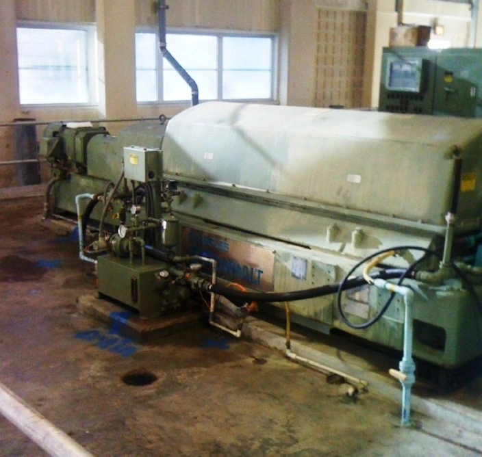 Sharples PM-75,000 Super-D-Canter centrifuge, 316SS.