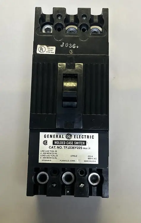 Used GE TFJ236Y225 Miscellaneous Equipment (Electrical & Power) | Surplus Asset Holdings #1196793
