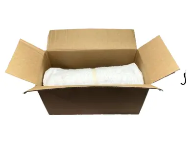 N/A | Ceramic Fiber Insulation Sheet for Furnaces 1/4" Thick x 24" Wide x 20' Long - New – Open box