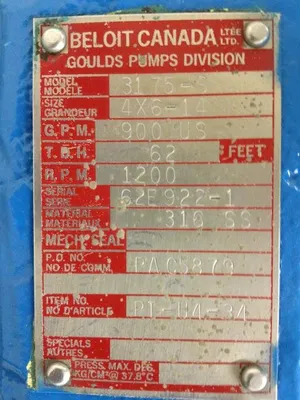 USED Goulds 3175