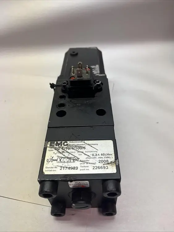 Used EMG SV 1-10/4/100/6 Pump & Valve Parts | Surplus Asset Holdings #1218070