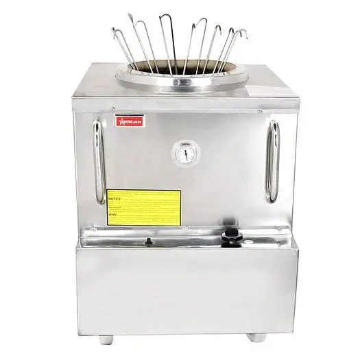 34″x 34″ Stainless Steel Tandoor Clay Oven – Natural Gas