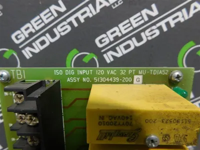 Honeywell 51304439-200 ISO Digital Input 120 VAC 32 PT Assy. Rev. G Used
