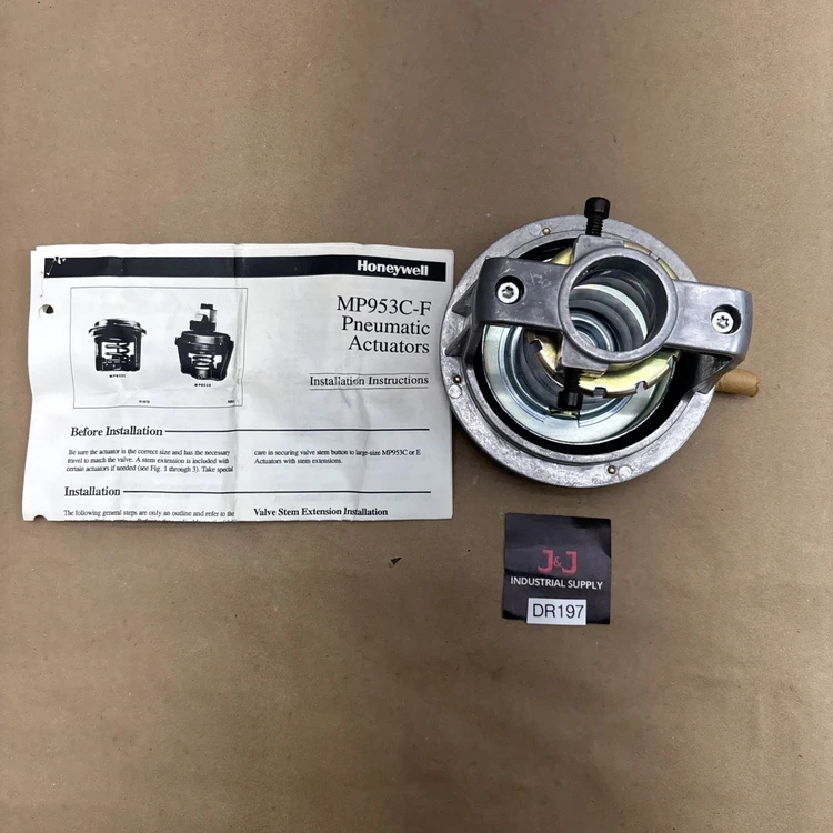 New | in-Stock Honeywell MP953C1026 Valves/Fittings Indiana US | J&J Industrial Supply #798659