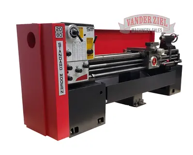 New | in-Stock STANDARD MODERN 2080 Engine Lathes Michigan US | Vander Ziel Machinery Sales #480073