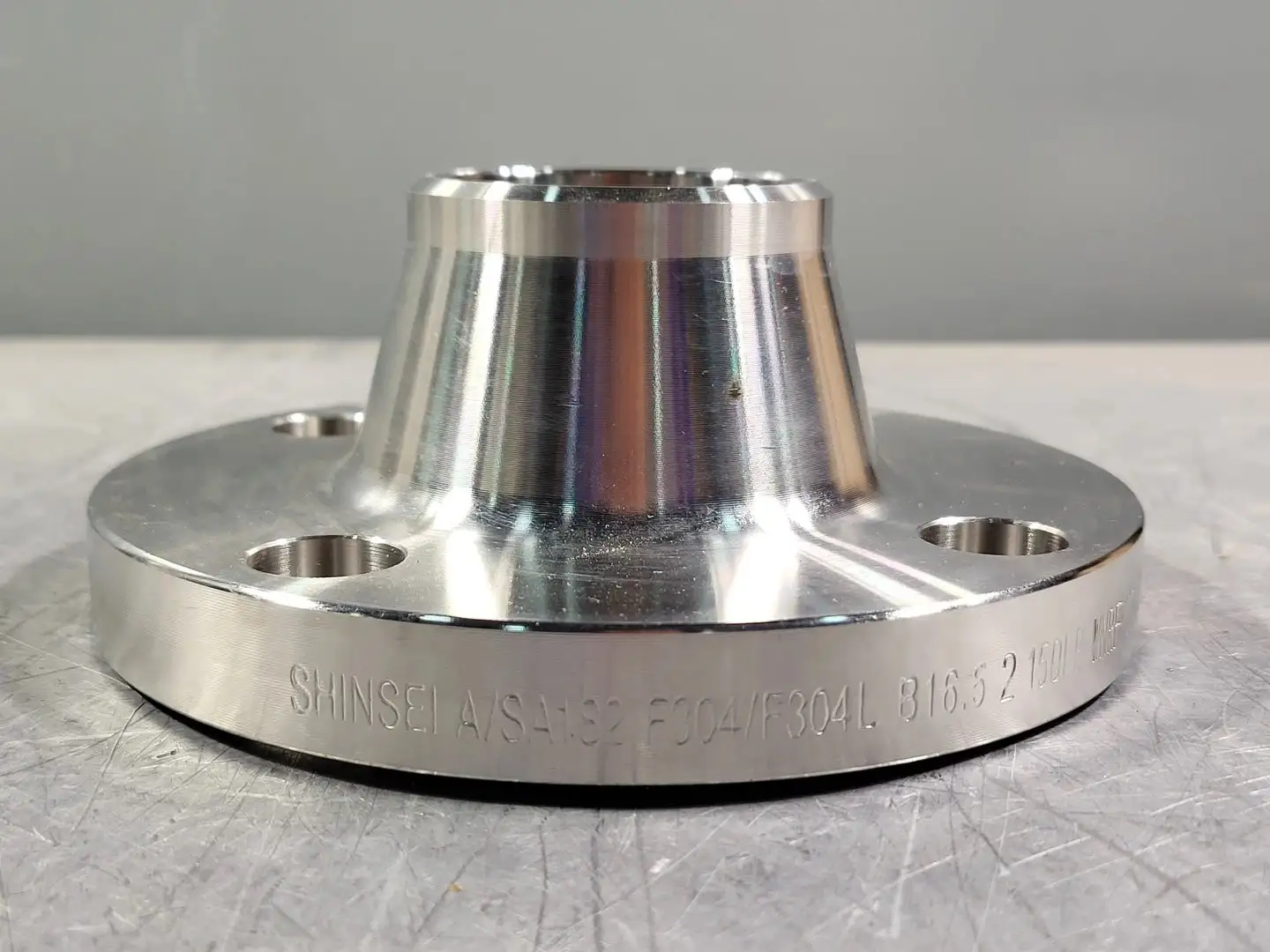 2" Class 150 Weld Neck Raised Face Flange A/SA182 F304/F304L B16.5