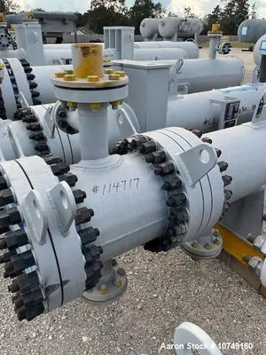 Used 333 Sq Ft Heat Exchanger, Duplex 2205 Construction, 662 PSI Shell Rating, 2023
