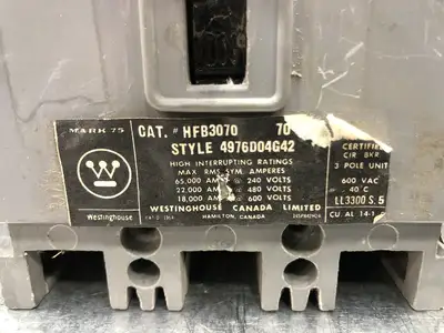 USED WESTINGHOUSE HFB3070