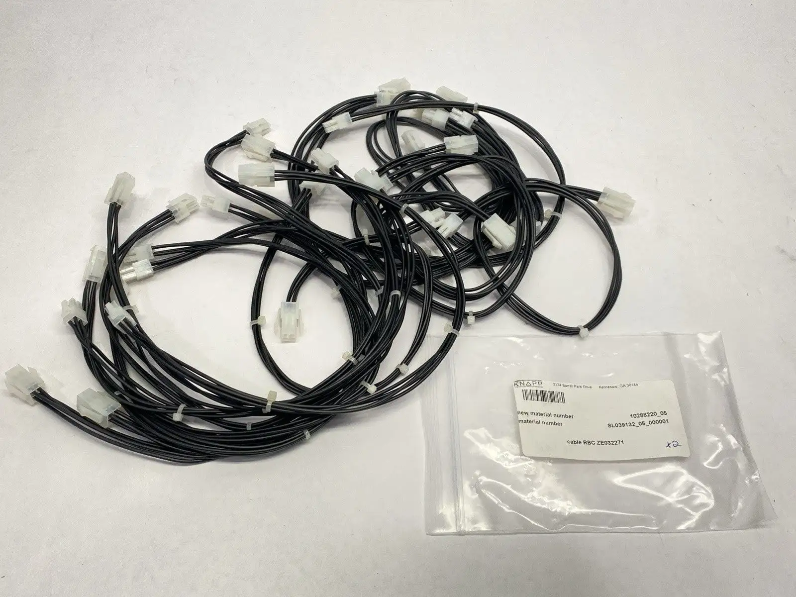 New | in-Stock Knapp Cable RBC ZE032271 SL039132_05_000001 LOT OF 17 Cable & Wire Michigan US | Maverick Industrial Sales #1395697