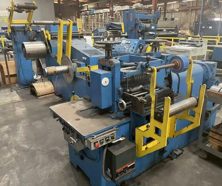 Used RUESCH 40-12 Slitters & Slitting Lines Ohio US | D & H Machinery, Inc. #221554