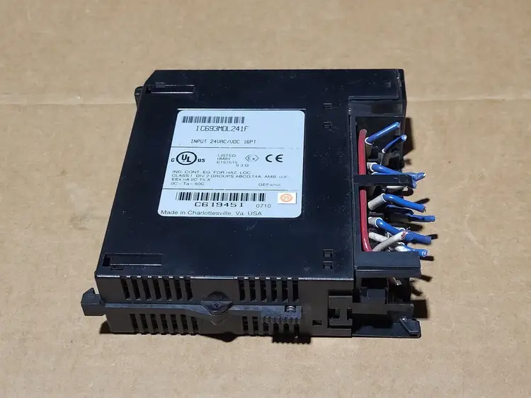 Used GE FANUC IC693MDL241F Misc Electrical & Power Parts British Columbia CA | Lenmark #367305