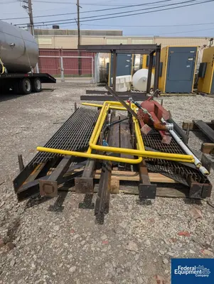 USED De Dietrich 500 Gal DeDietrich Glass Lined Reactor, 100/100#