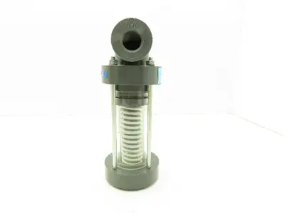 Plast-o-matic RS075V-NC 3/4" Shutoff Valve Spring Return NC Pneumatic Powered