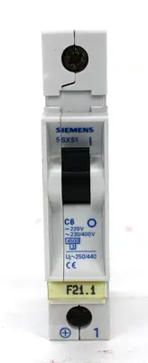 USED SIEMENS 5SX51 C6