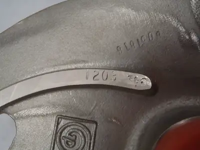 Goulds 076793-1203 Pump Impeller 7-3/8" DIA 5 Vane w/Teflon O-Ring 316SS