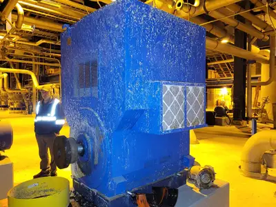 500 hp, 4160 volts, 1180 rpm, 588-US, Electric Motor