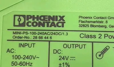 Phoenix Contact MINI-PS-100-240AC/24DC-1.3 Module Loc5C8
