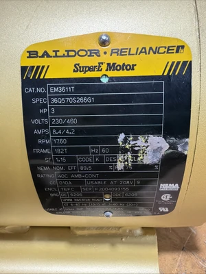 NEW Baldor EM3611T