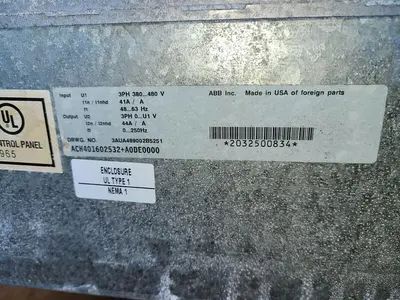 USED ABB ACH401602532+A0DE0000