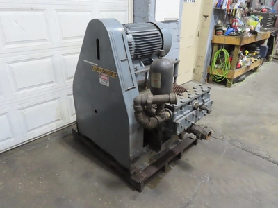 50 HP Aplex Industries Quintuplex Pump, Model MA-75M