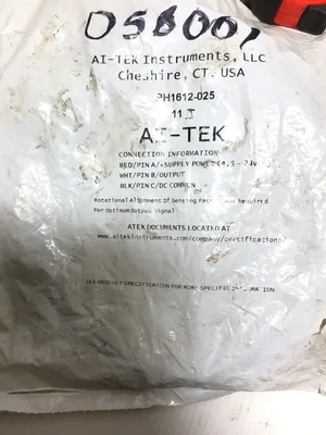 Al TEK RH1612-025 11J Telemetering Equipment 24VDC 0.05 Amps 120C Max Ambient