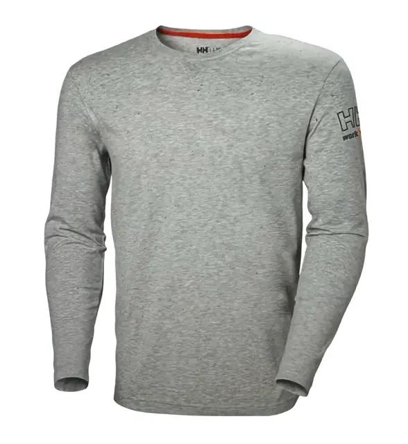 Helly Hansen: Men's 79242 Grey Kensington Longsleeve