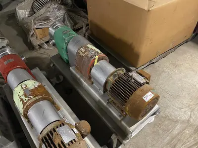 Used 2001 TRI-CLOVER PR125-3-TC1-4-ST-S Rotary Pumps North Carolina US | DH Griffin Used Equipment #1383780