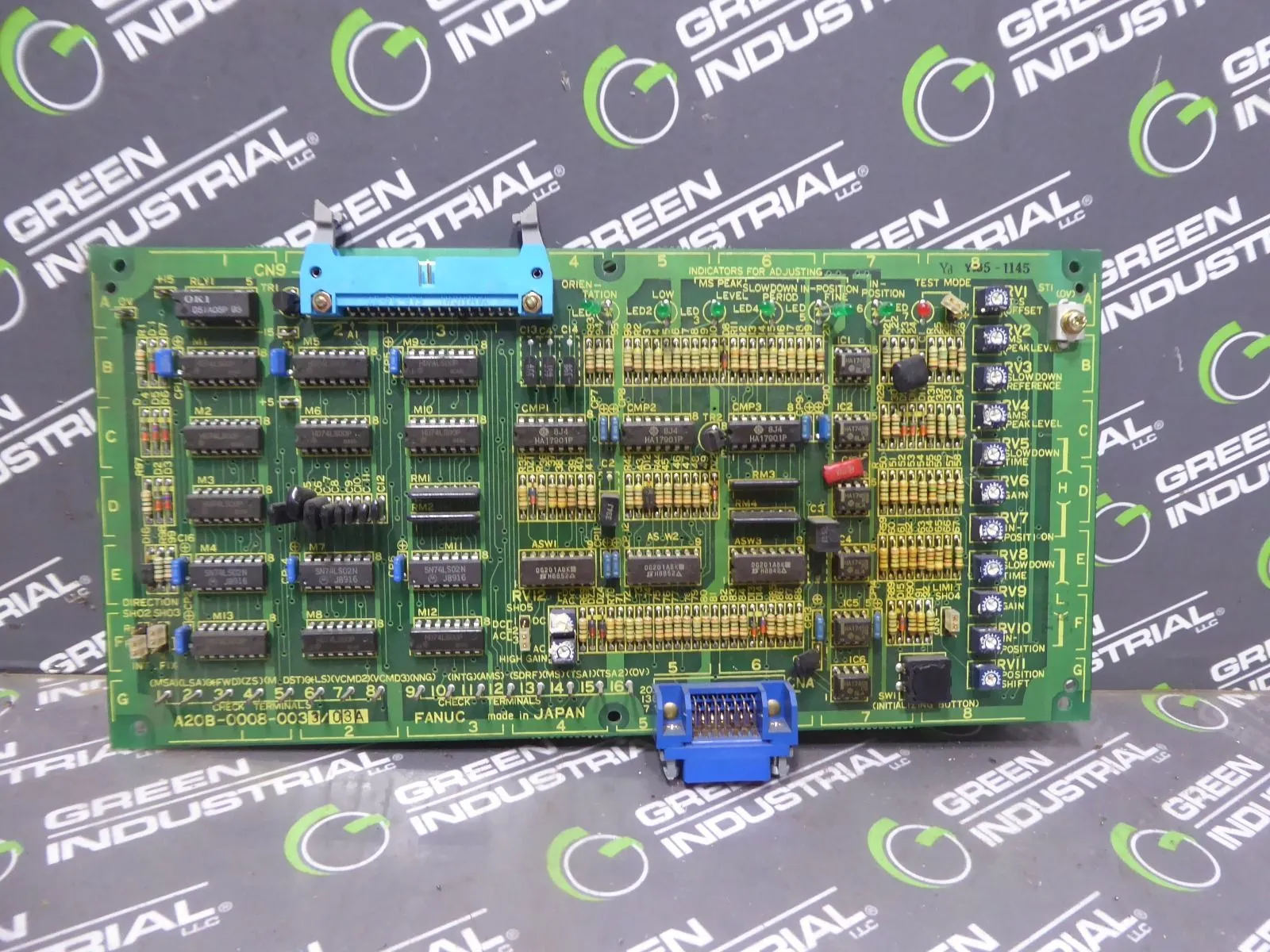 Fanuc A20B-0008-0033/03A Servo Amplifier Top Board Used