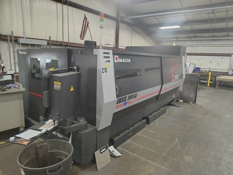 2019 AMADA ENSIS 3015 AJ FIBER Laser Cutters (Equipt) | SNL Machine Trader LLC