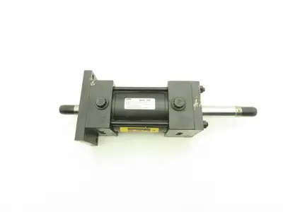 Parker Double Rod Pneumatic Air Cylinder 3.25" Bore 3" Stroke 16" Rod 250psi